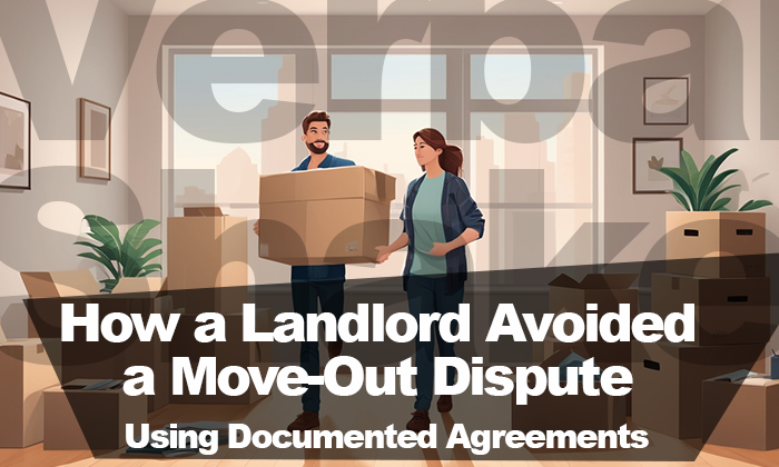 How a Landlord Avoided a Move-Out Dispute Using Documented Agreements