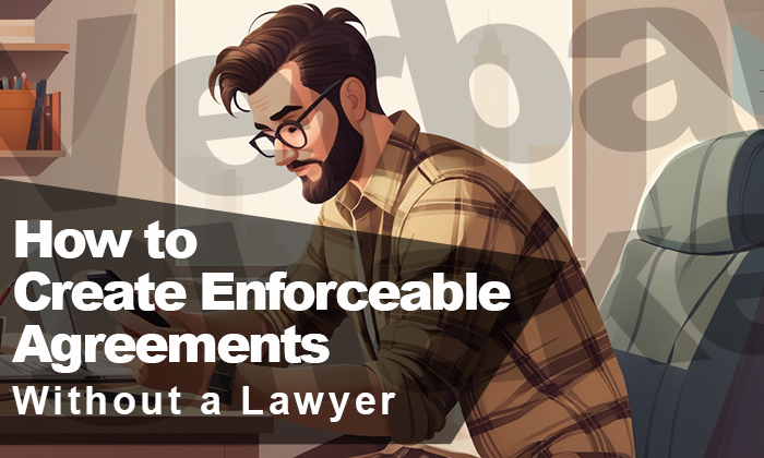 How to Create Enforceable Agreements Without a Lawyer